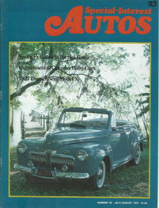 SPECIAL-INTEREST AUTOS 1975 JULY #29 - '27 DUESENBERG X, AMERICAN MOTORCYCLES